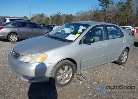 2004 Toyota Corolla Le из США, поврежденный, VIN 1NXBR32E34Z294061